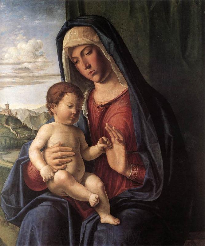 CIMA da Conegliano Madonna and Child dfhdt Norge oil painting art